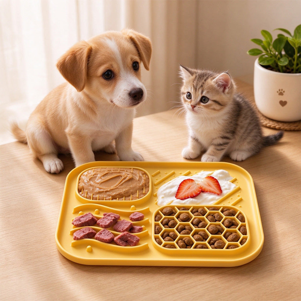 4-zone silicone lick mat