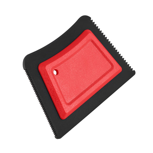 Car Fur Kit: reusable pet hair remover pad with serrated scraper edge