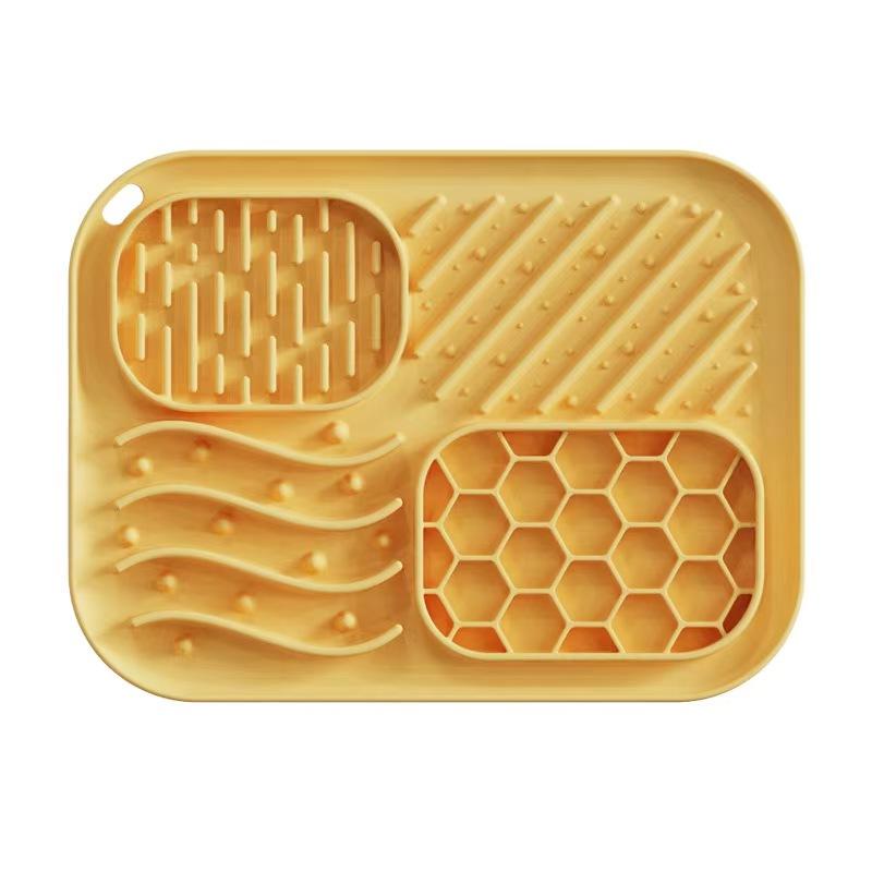 Silicone lick mat suction cups